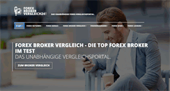 Desktop Screenshot of forexbrokervergleich24.com